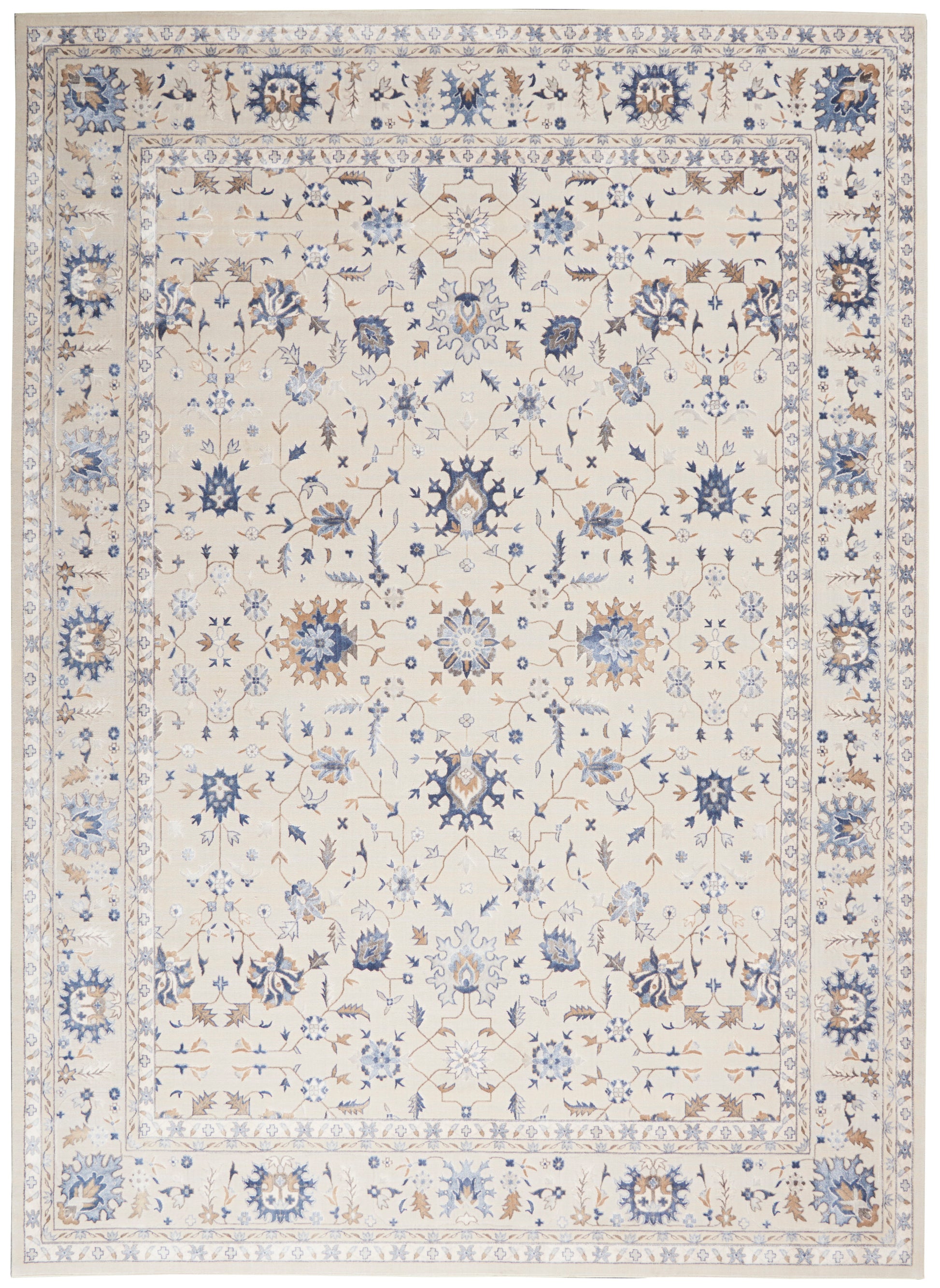 Nourison Home Silky Textures  Ivory  Traditional