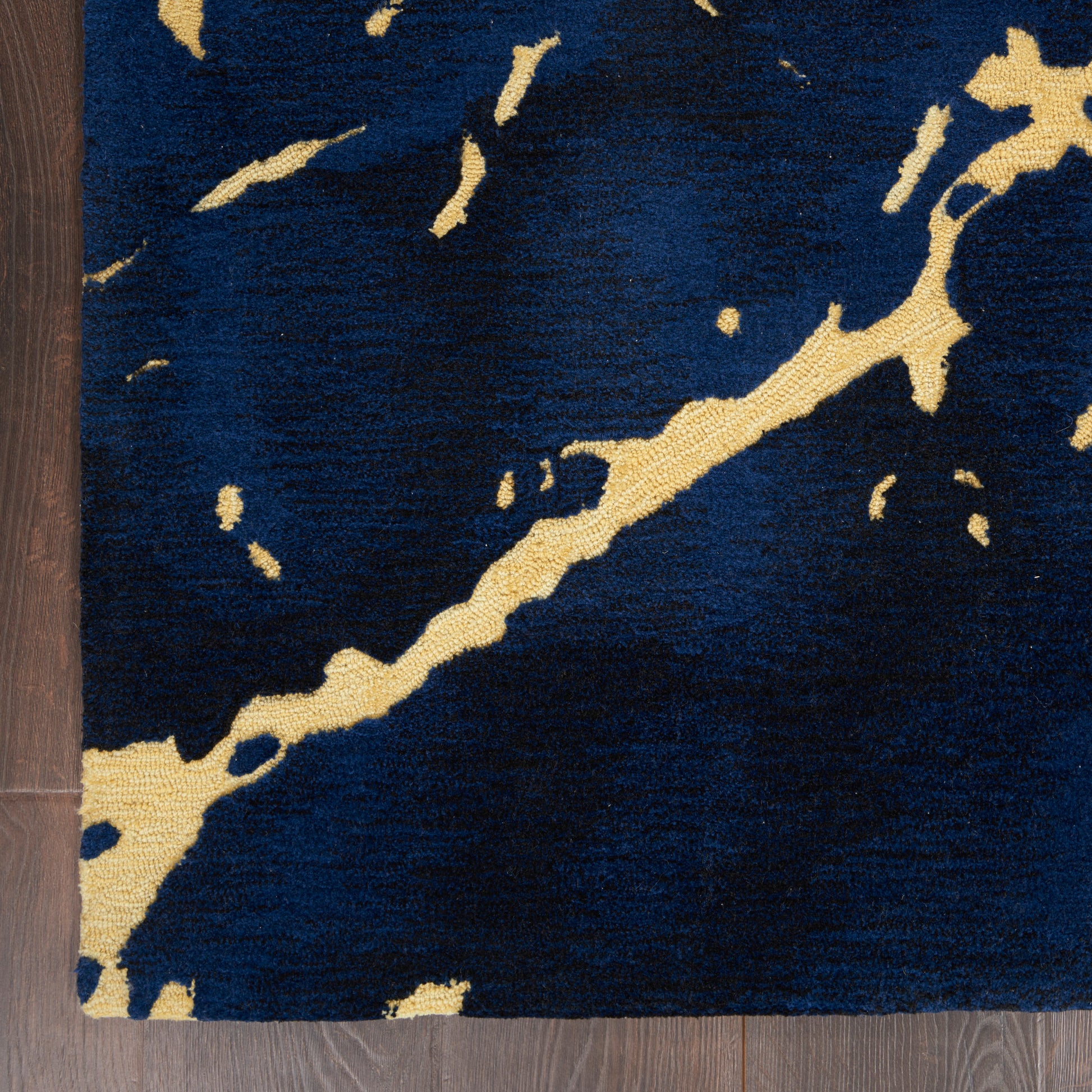 Nourison Home Symmetry  Navy  Contemporary