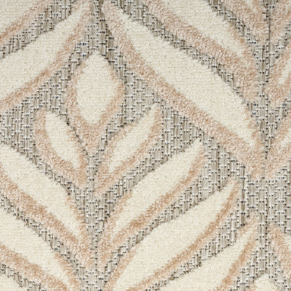 Nourison Home Aloha  Ivory Grey  Contemporary