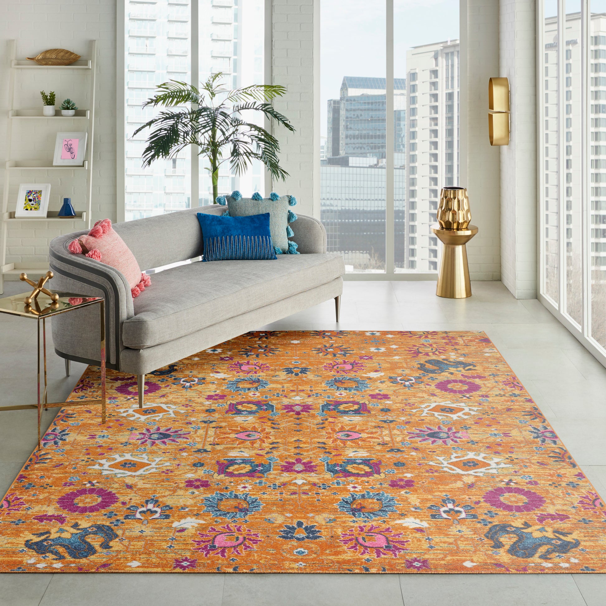 Nourison Home Passion  Sunburst  Transitional