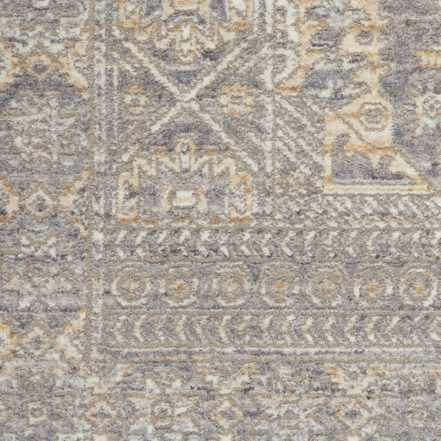 Nourison Home Lustrous Weave  Grey Beige  