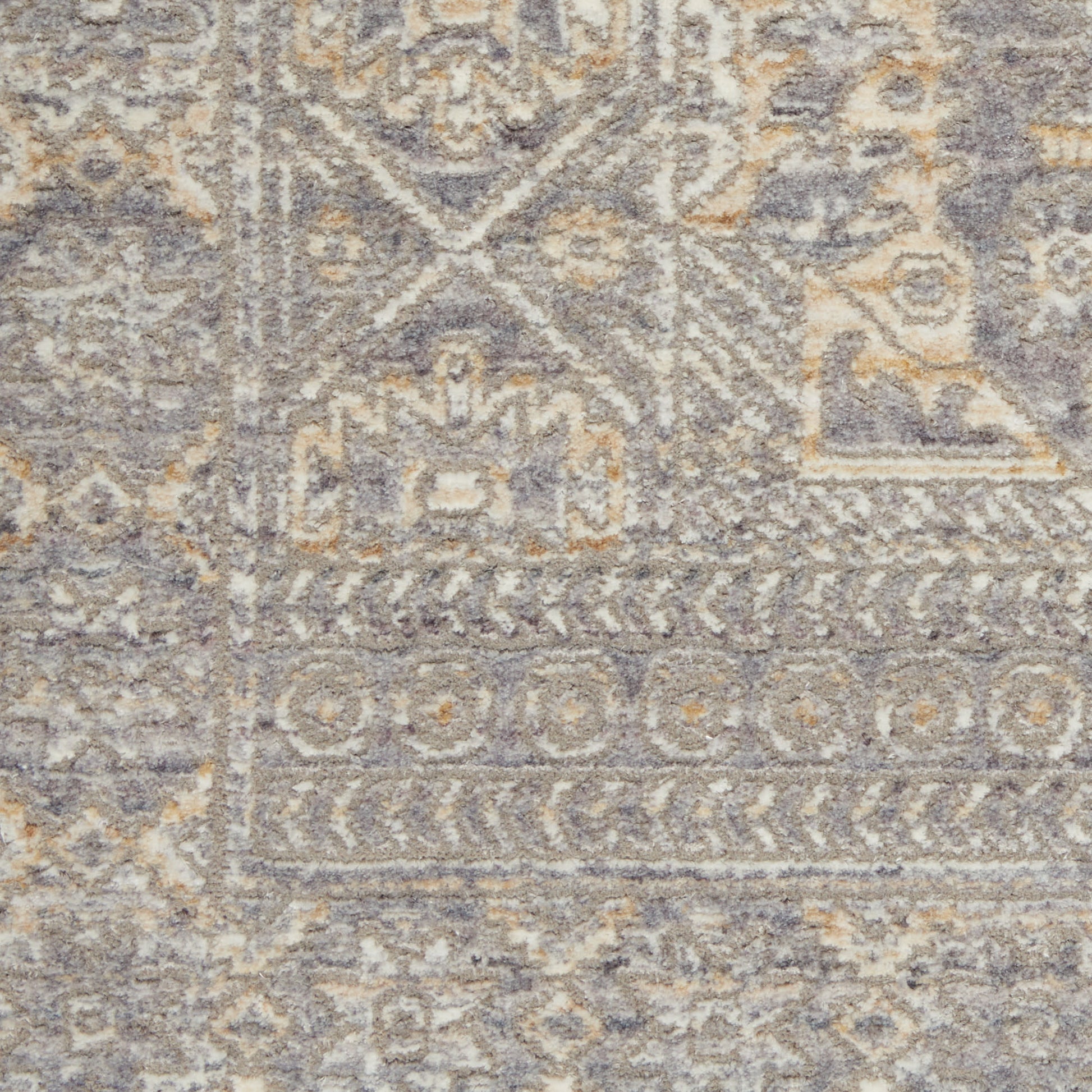 Nourison Home Lustrous Weave  Grey Beige  
