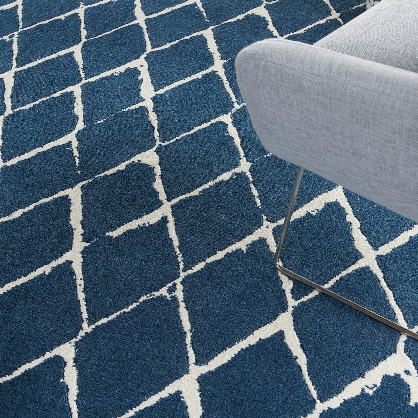 Nourison Home Twilight  Navy  Contemporary
