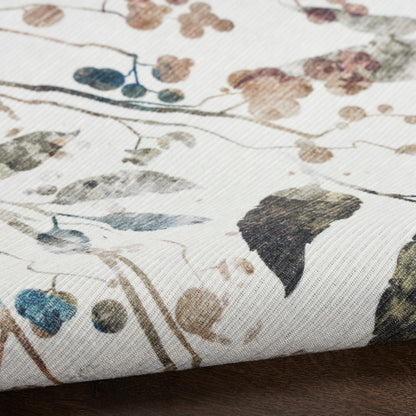 Nourison Home Nourison Washables  Ivory Multicolor  Traditional