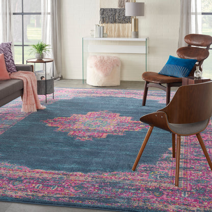 Nourison Home Passion  Blue  Transitional