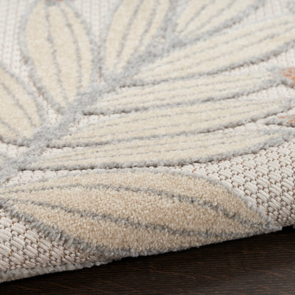 Nourison Home Aloha  Blue Mocha  Contemporary