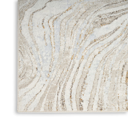 Nourison Home Glitz  Grey Gold  Contemporary