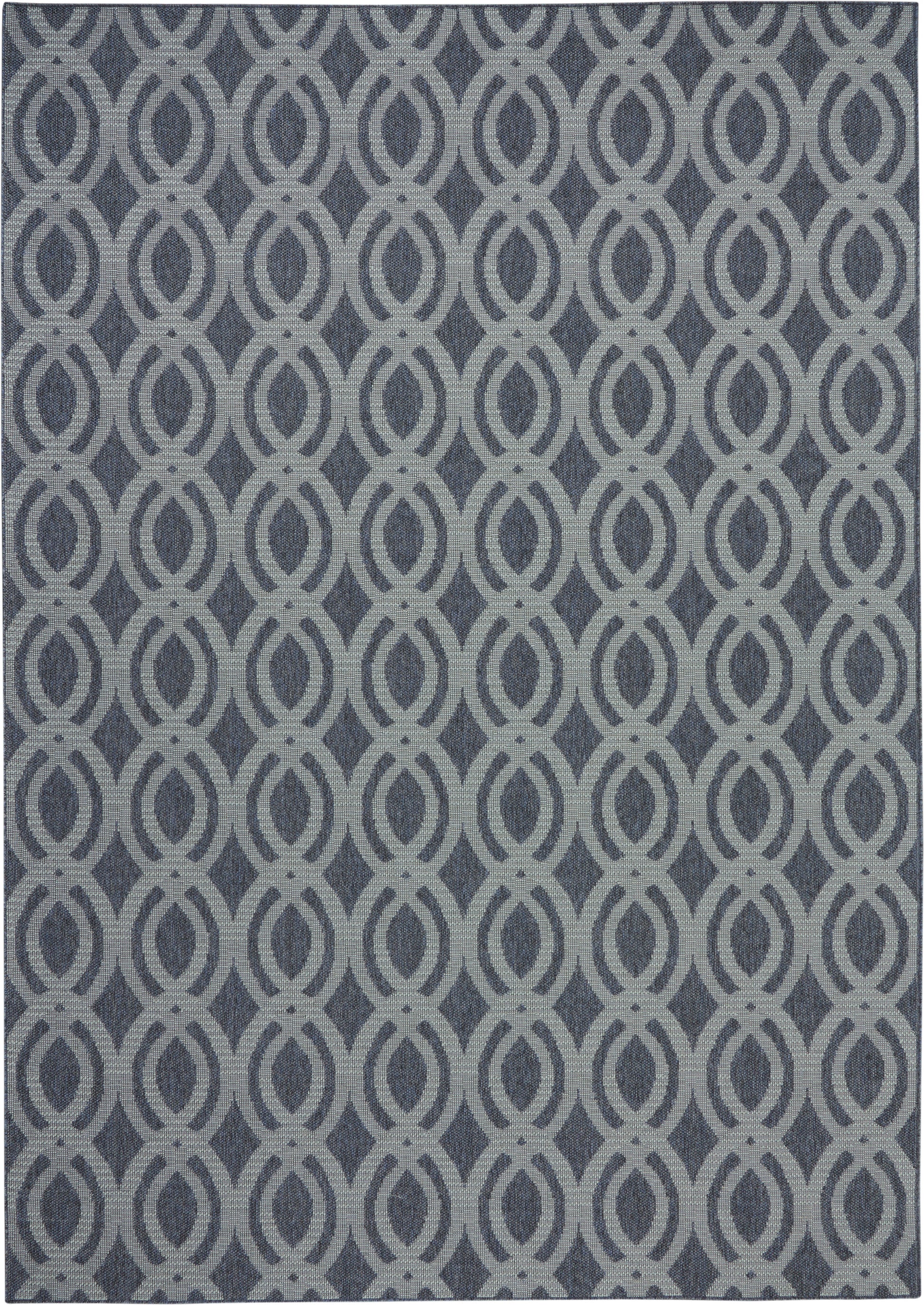 Nourison Home Aruba  Slate Light Blue  Contemporary