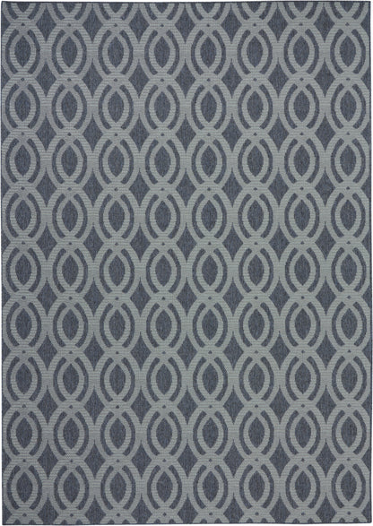 Nourison Home Aruba  Slate Light Blue  Contemporary