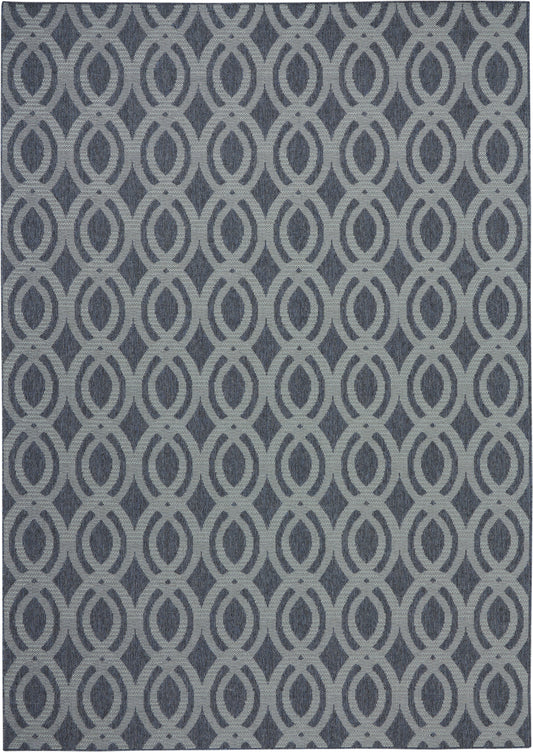 Nourison Home Aruba  Slate Light Blue  Contemporary