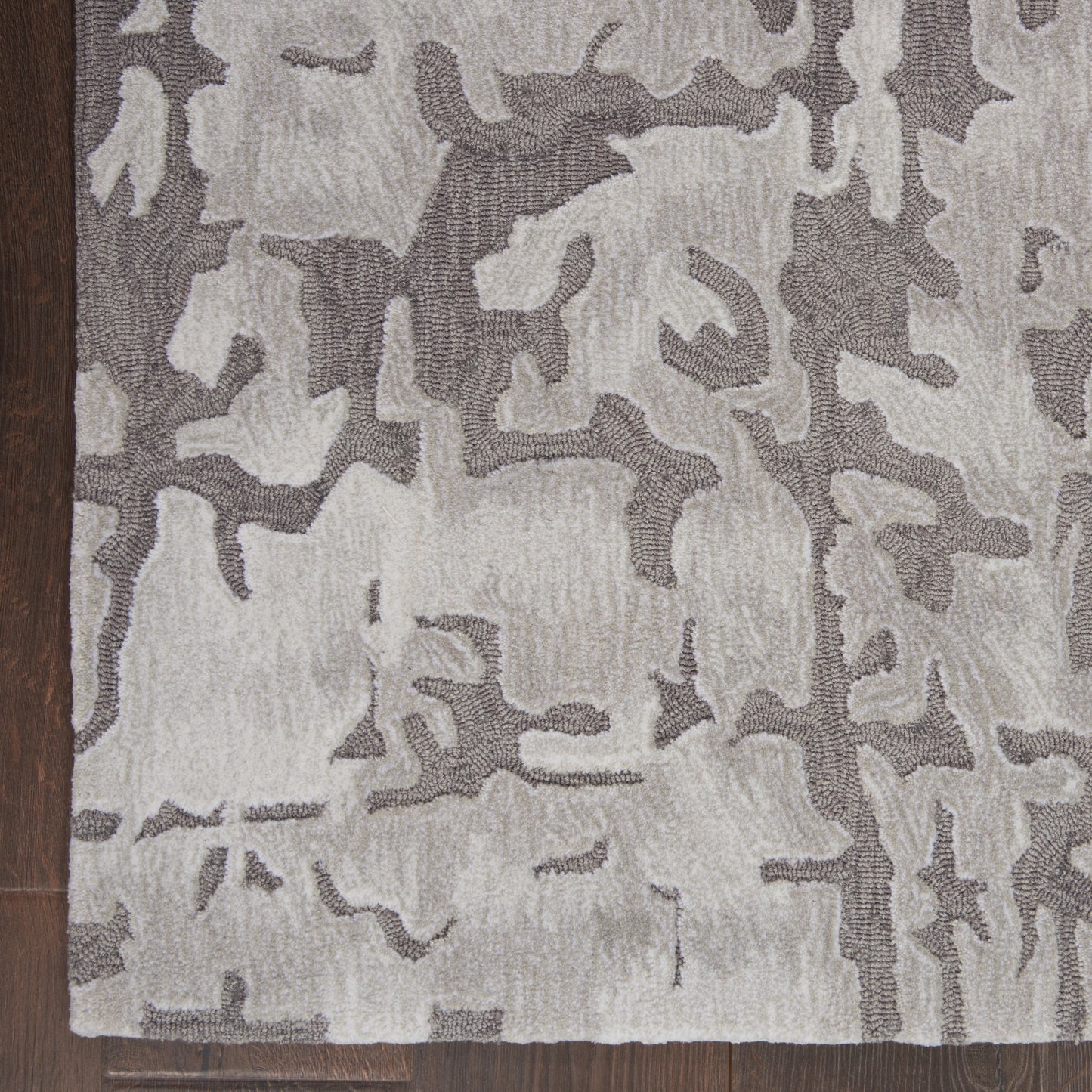Nourison Home Symmetry  Ivory Taupe  Contemporary