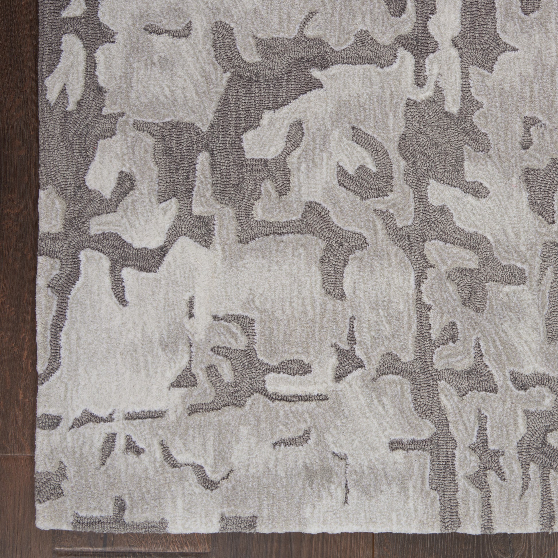Nourison Home Symmetry  Ivory Taupe  Contemporary