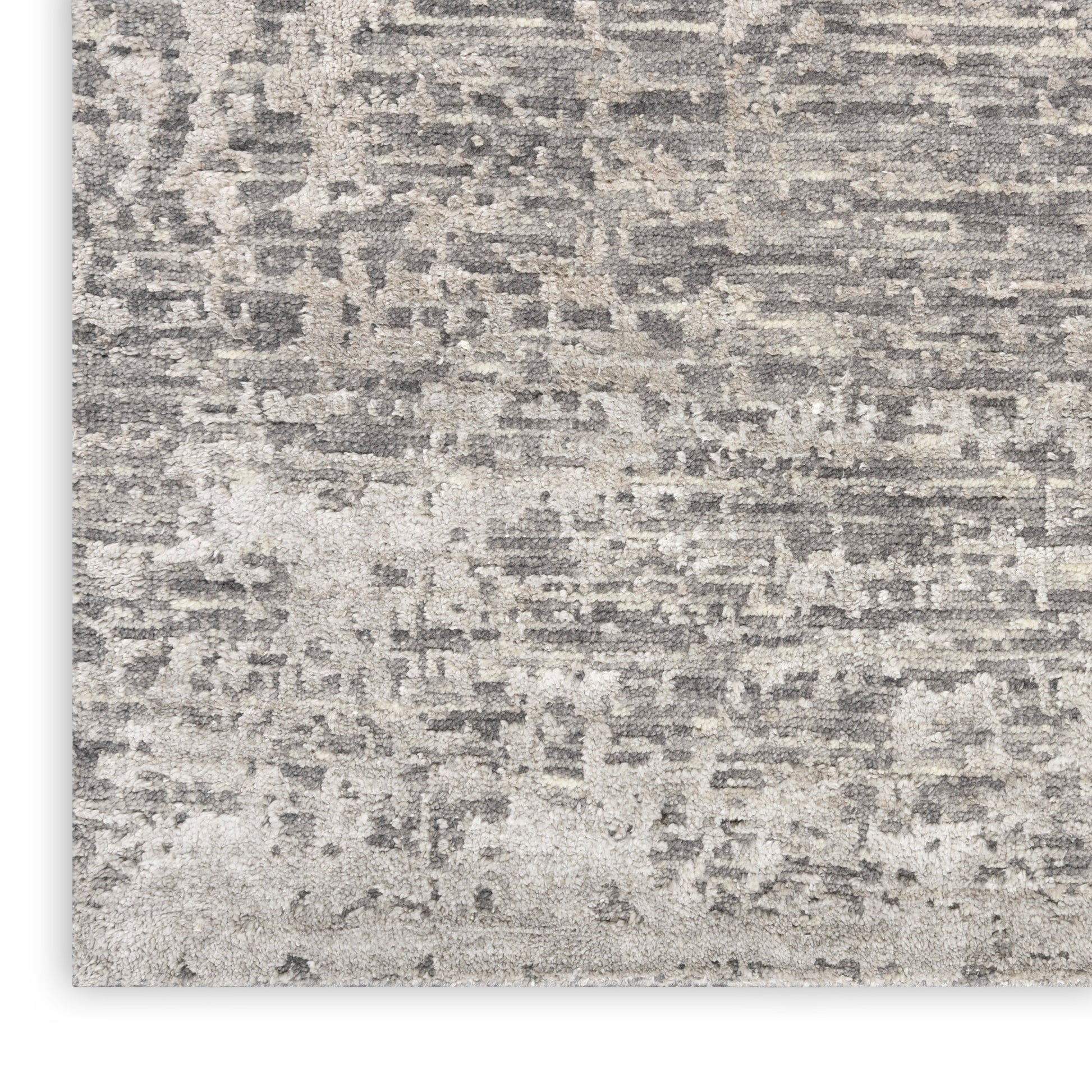 Nourison Home Luna  Grey Silver  Contemporary