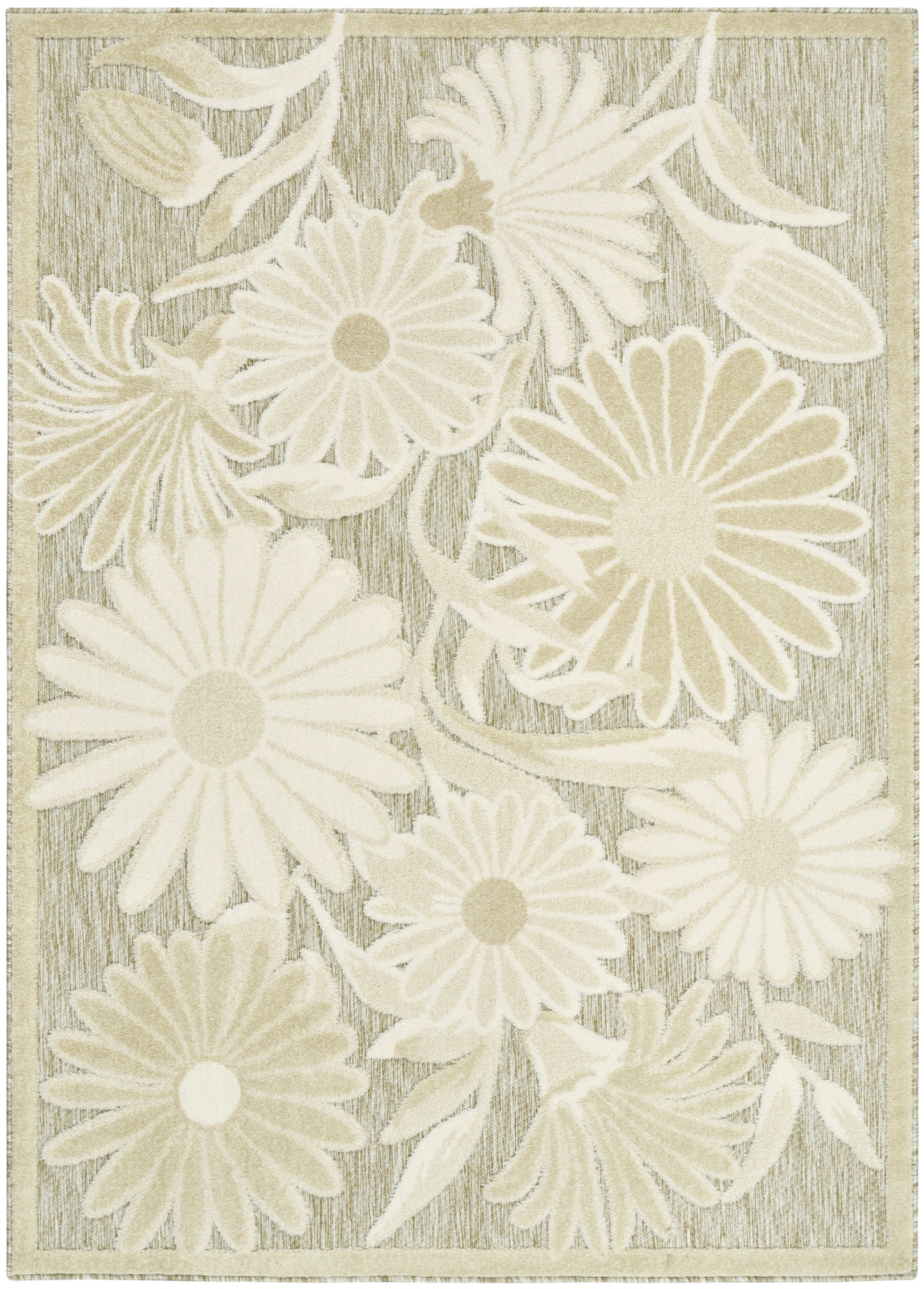 Nourison Home Aloha ALH33 Ivory Sage Contemporary Power-loomed Rugs