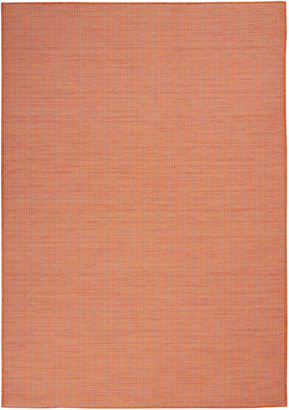 Nourison Home Positano POS01 Terracotta Contemporary Power-loomed Rug