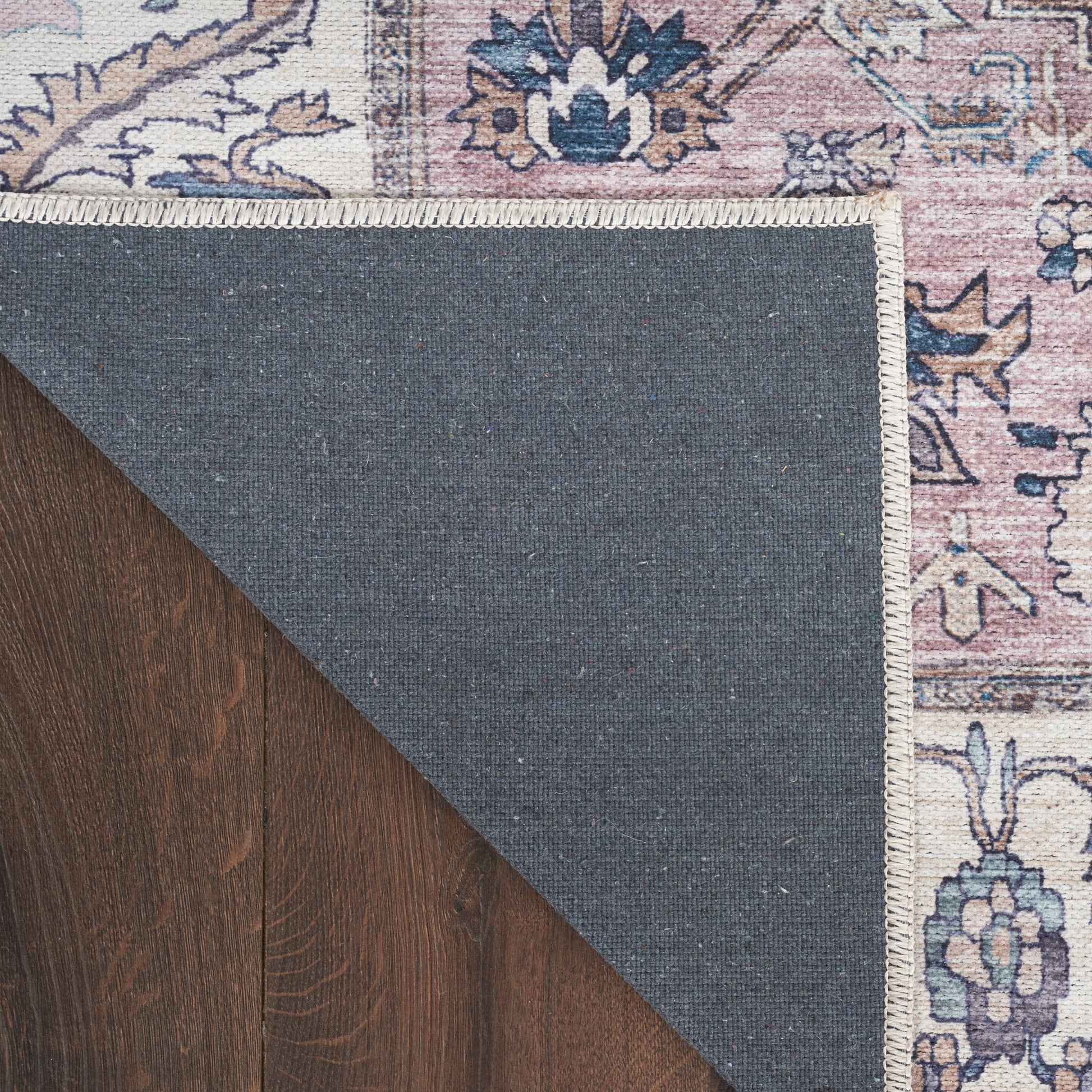 Nourison Home Grand Washables  Beige Multicolor  Traditional