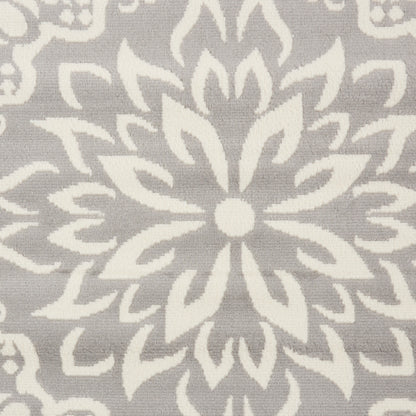 Nourison Home Jubilant  Ivory Grey  Transitional