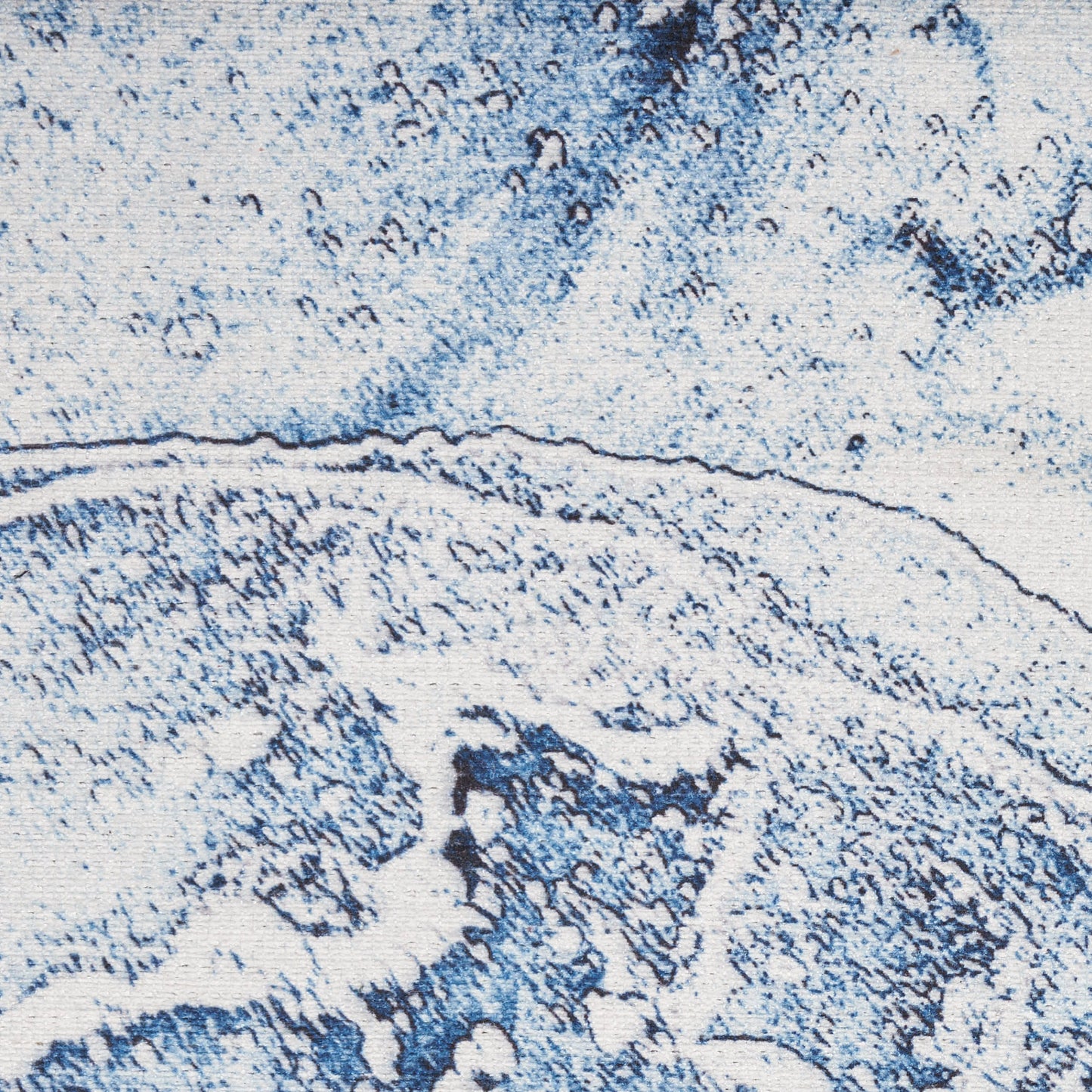 Inspire Me! Home Décor Daydream  Ivory Blue  Contemporary