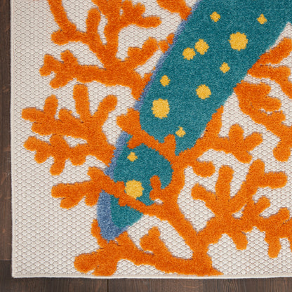 Nourison Home Aloha  Multicolor  Contemporary