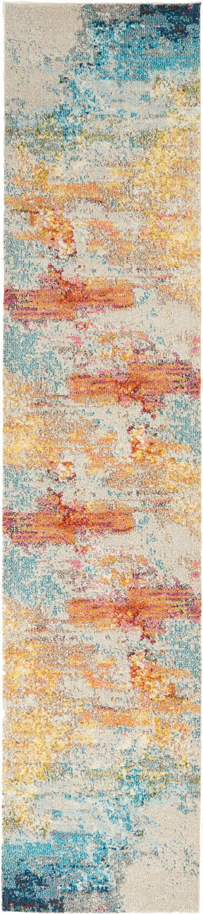 Nourison Home Celestial CES02 Sealife Contemporary Power-loomed Rugs