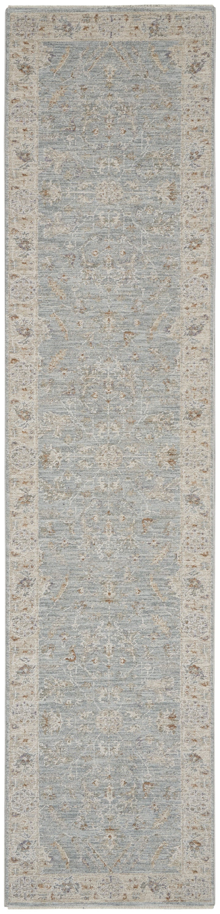 Nourison Home Infinite IFT05 Blue Traditional Power-loomed Rug