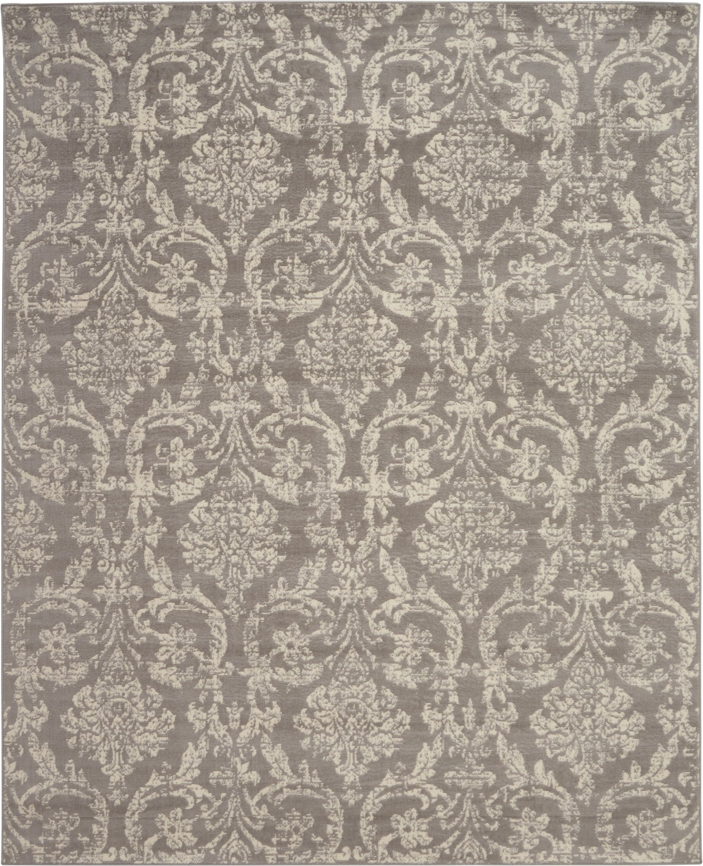 Nourison Home Jubilant JUB09 Grey Transitional Power-loomed Rug