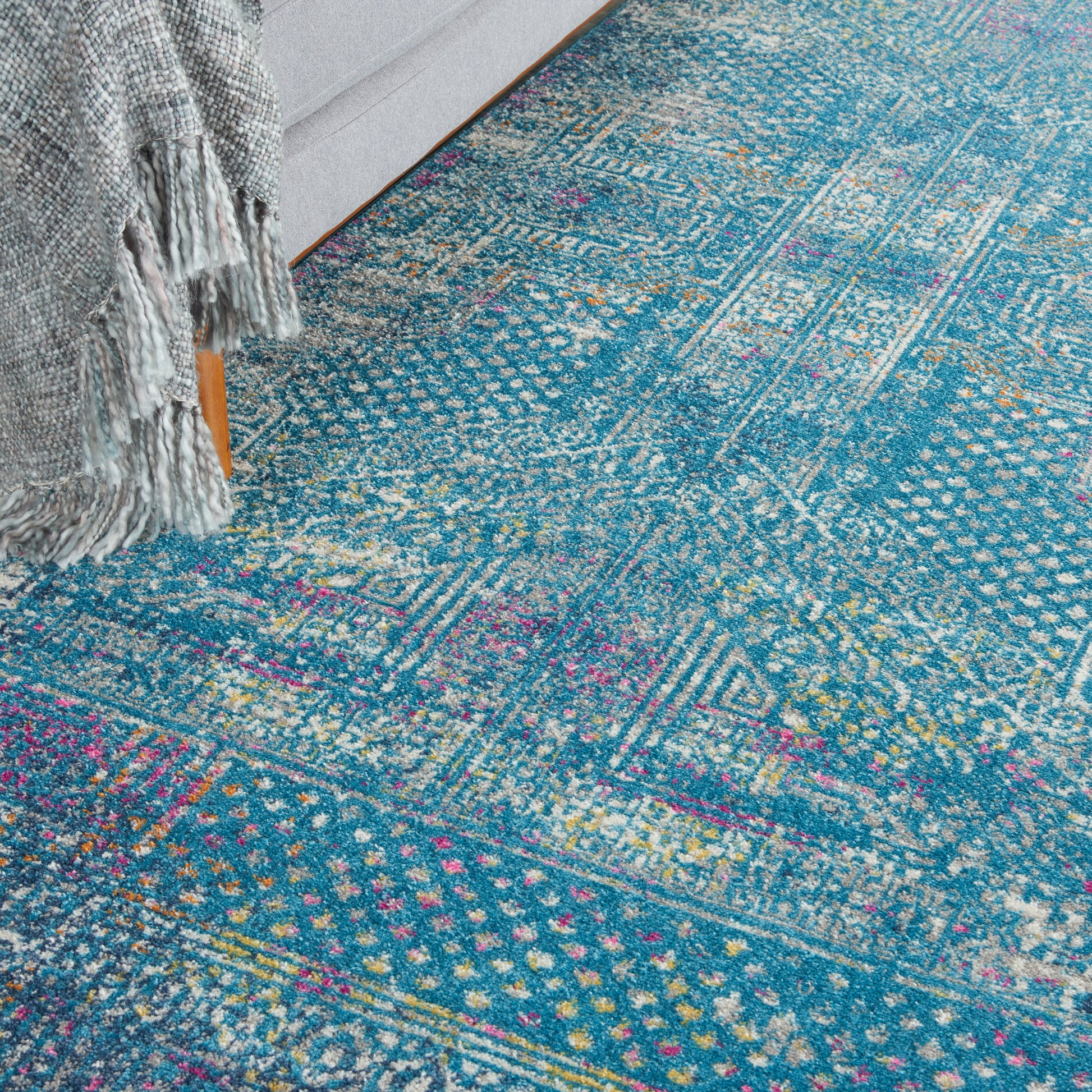 Nourison Home Passion  Blue  Transitional