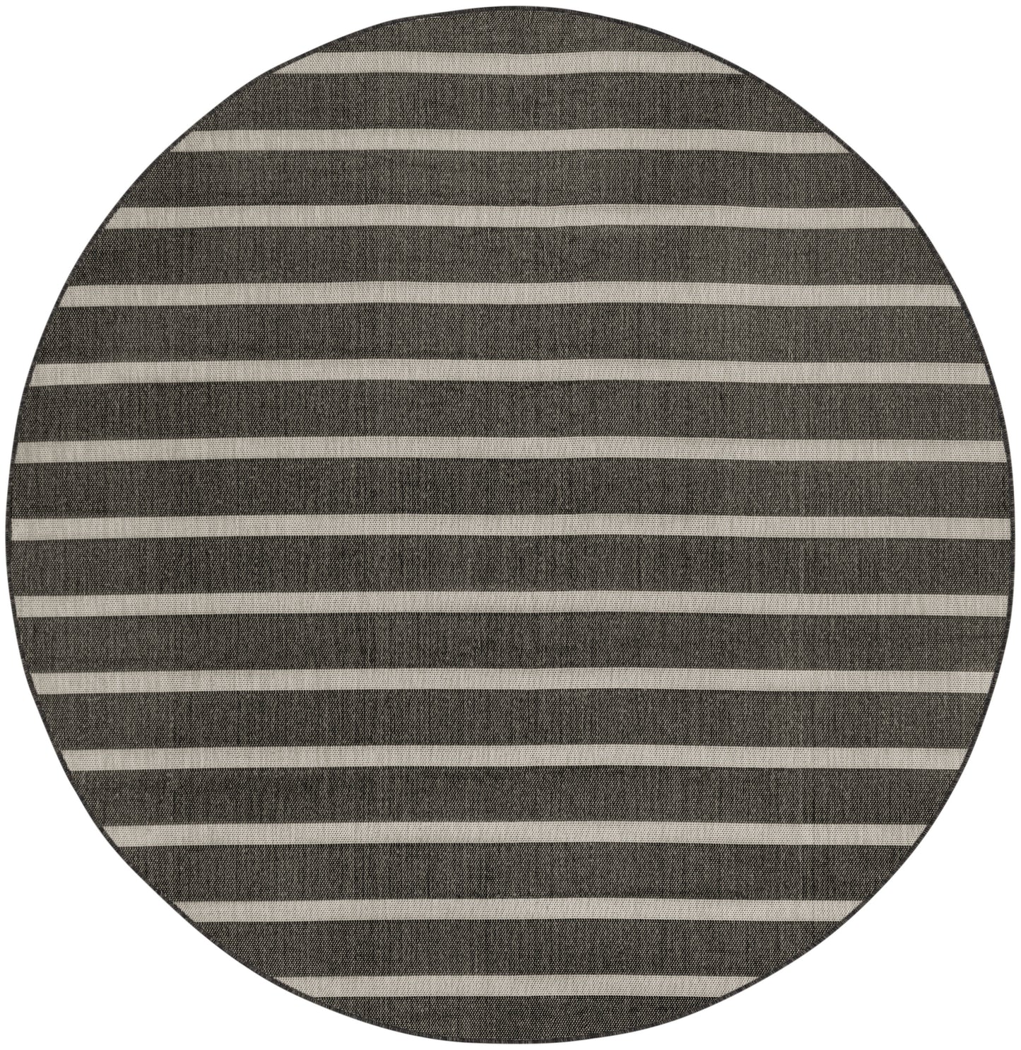 Nourison Home Positano POS03 Black Ivory Contemporary Power-loomed Rug