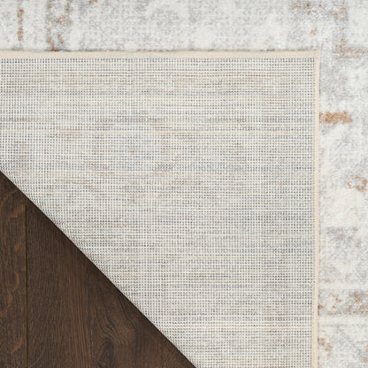 Nourison Home Astra Machine Washable  Grey  Traditional