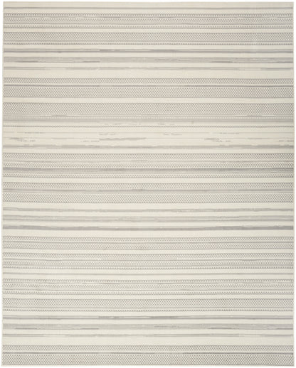 Nourison Home Grafix  Ivory Grey  Contemporary