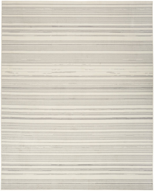 Nourison Home Grafix  Ivory Grey  Contemporary