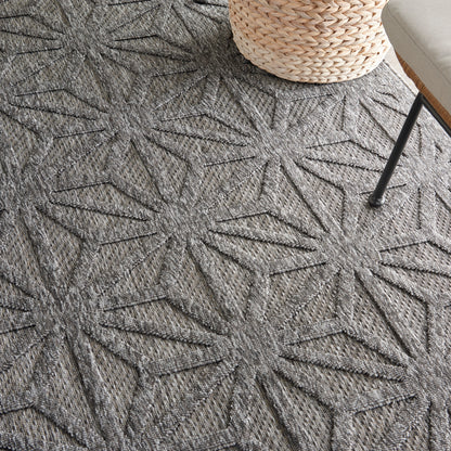 Nourison Home Cozumel  Dark Grey  Contemporary