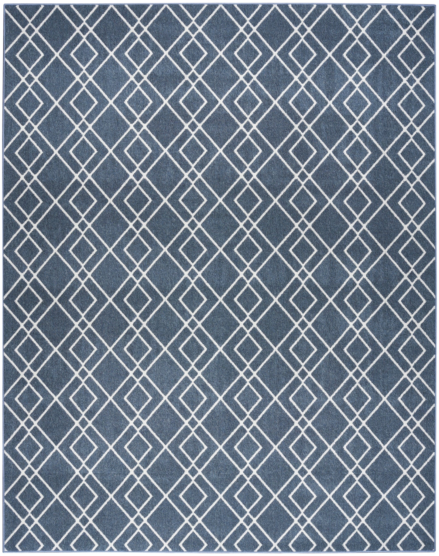 Nourison Home Modern Lines  Denim  Contemporary