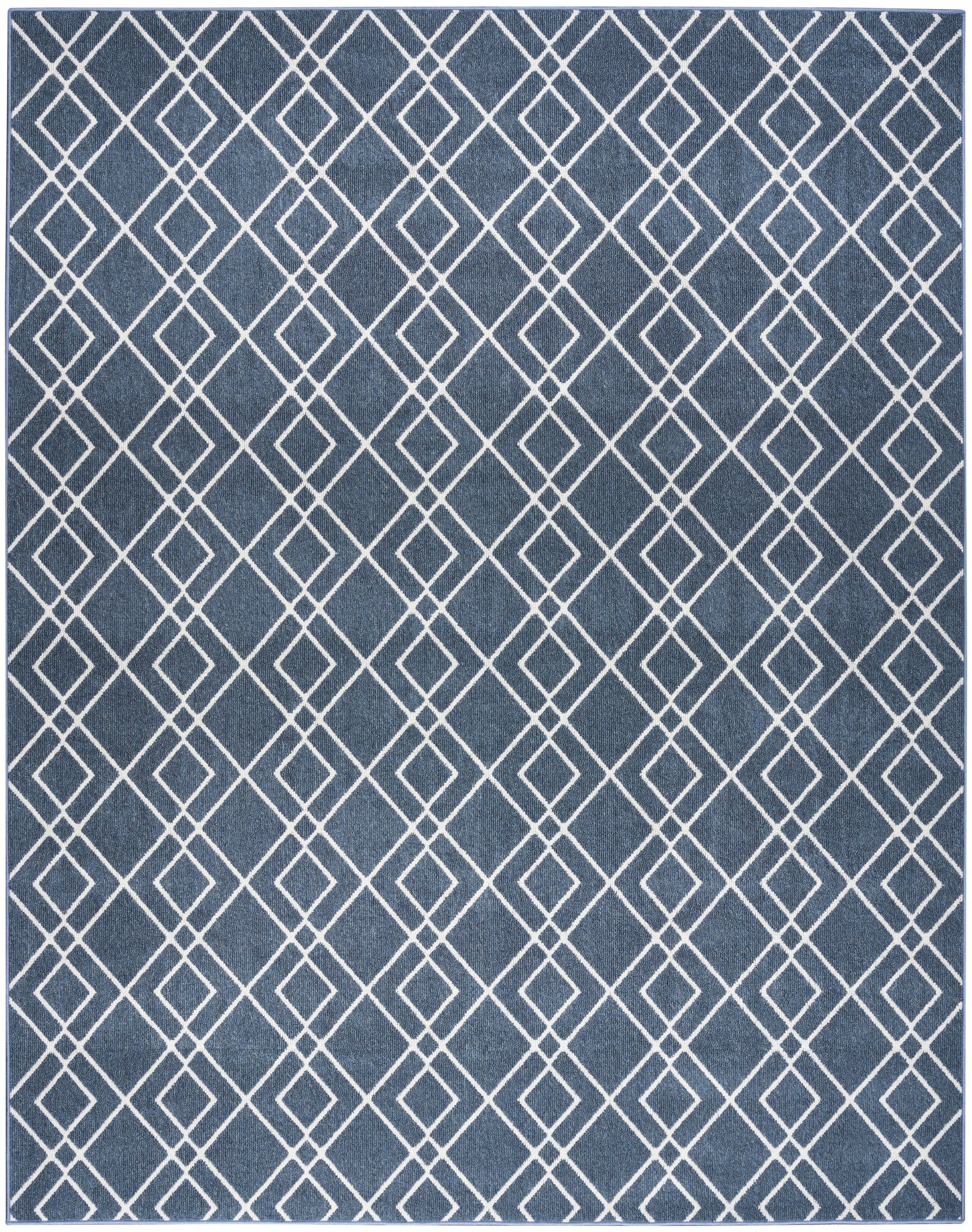 Nourison Home Modern Lines  Denim  Contemporary