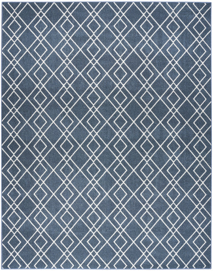 Nourison Home Modern Lines  Denim  Contemporary