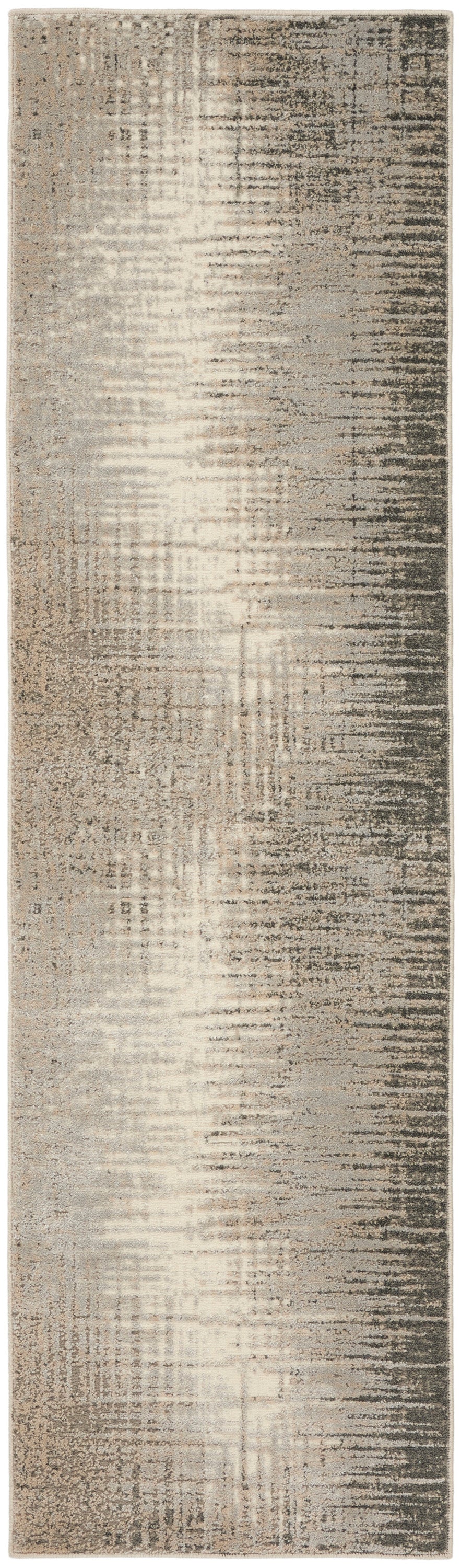 Nourison Home Marmara MRA01 Grey Ivory Contemporary Power-loomed Rug