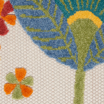 Nourison Home Aloha  Multicolor  Contemporary
