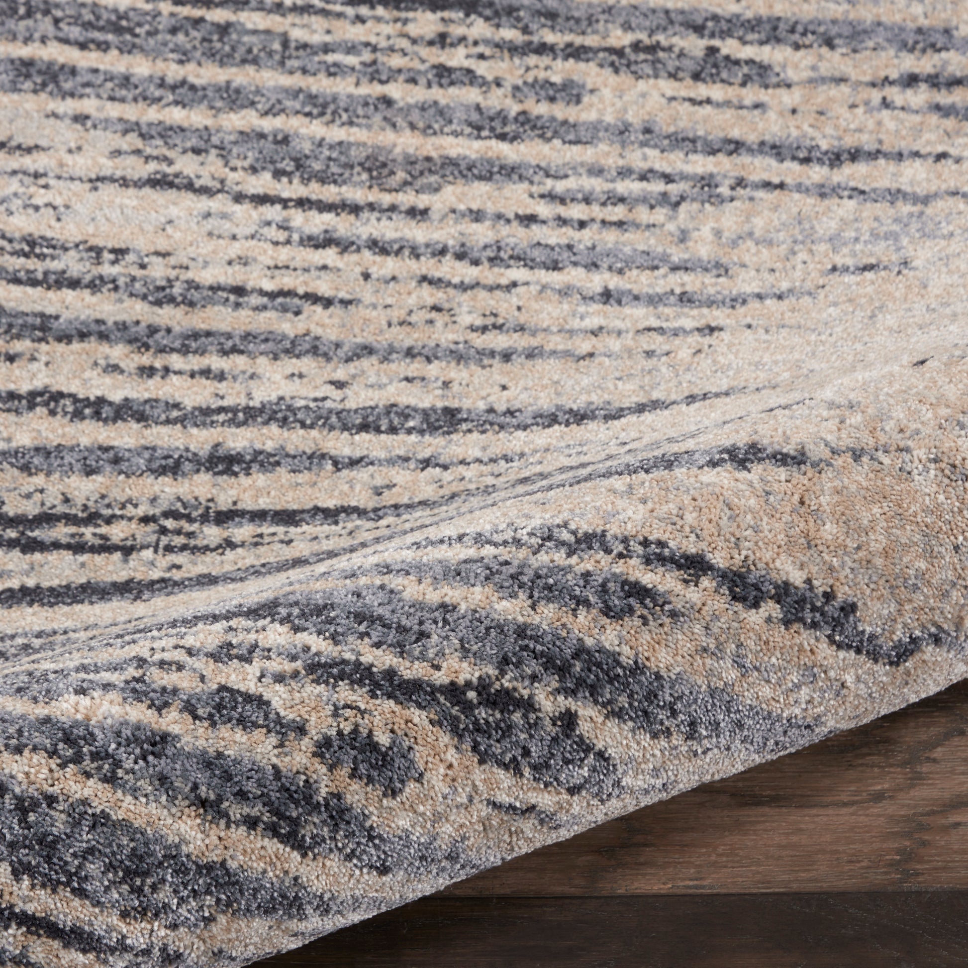 Nourison Home Moroccan Celebration  Blue Beige  Contemporary