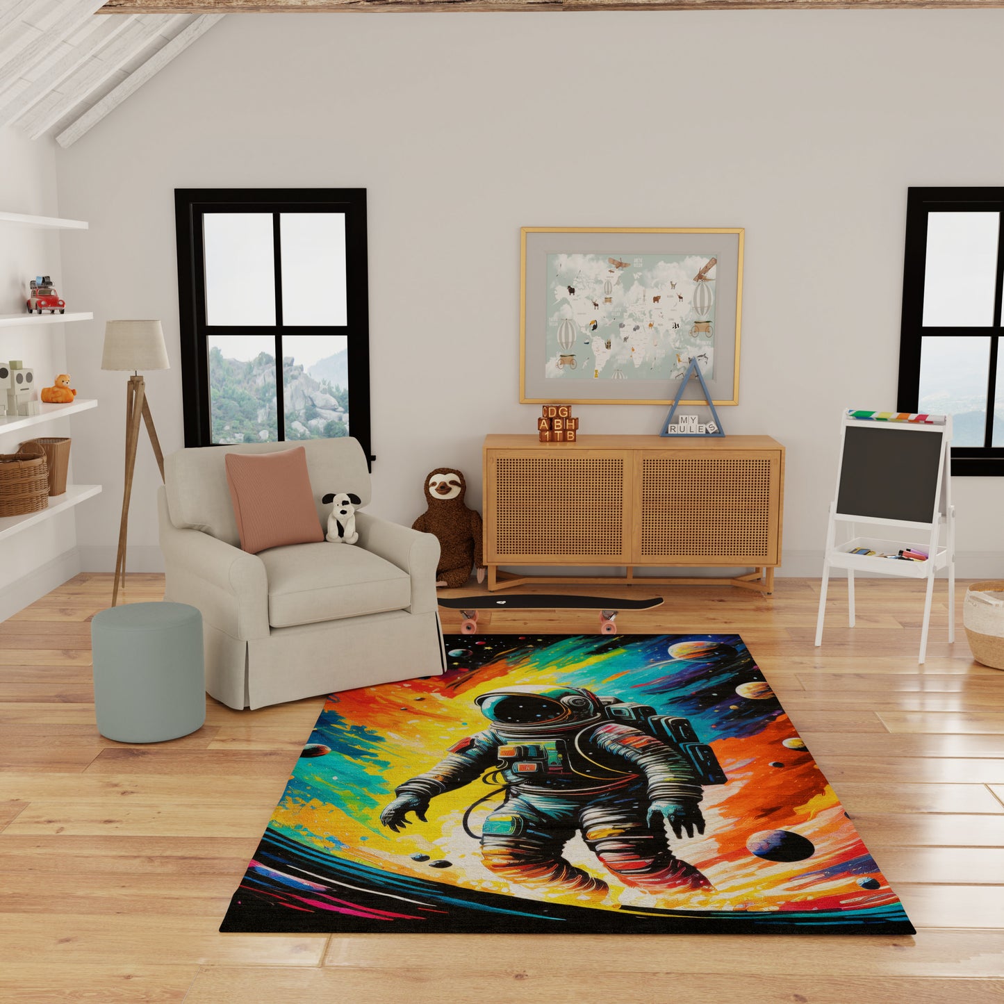 Nourison Home Imagination  Multicolor  Contemporary