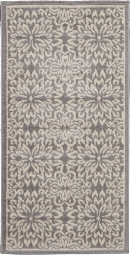 Nourison Home Jubilant JUB06 Ivory Grey Transitional Power-loomed Rug