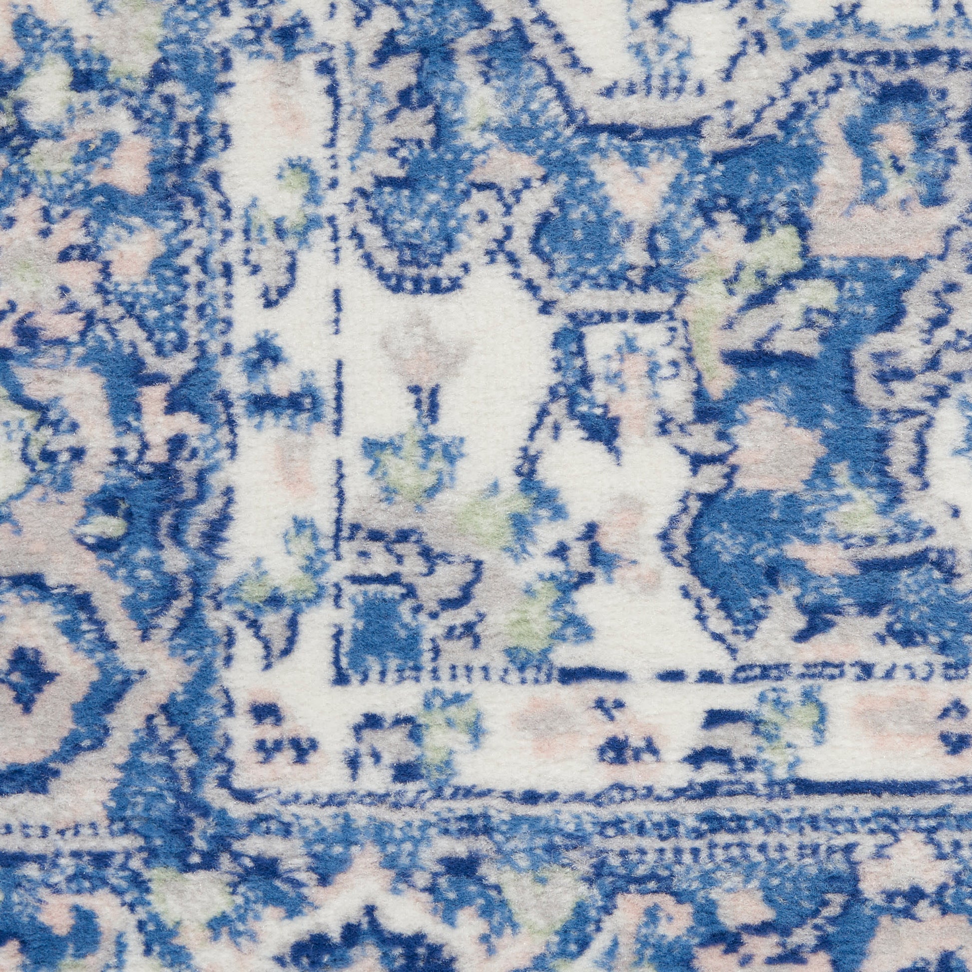 Nourison Home Whimsicle  Grey Blue  Transitional