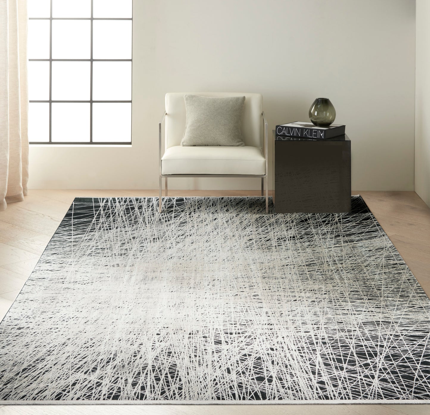 Calvin Klein Balian  Black Silver  Contemporary