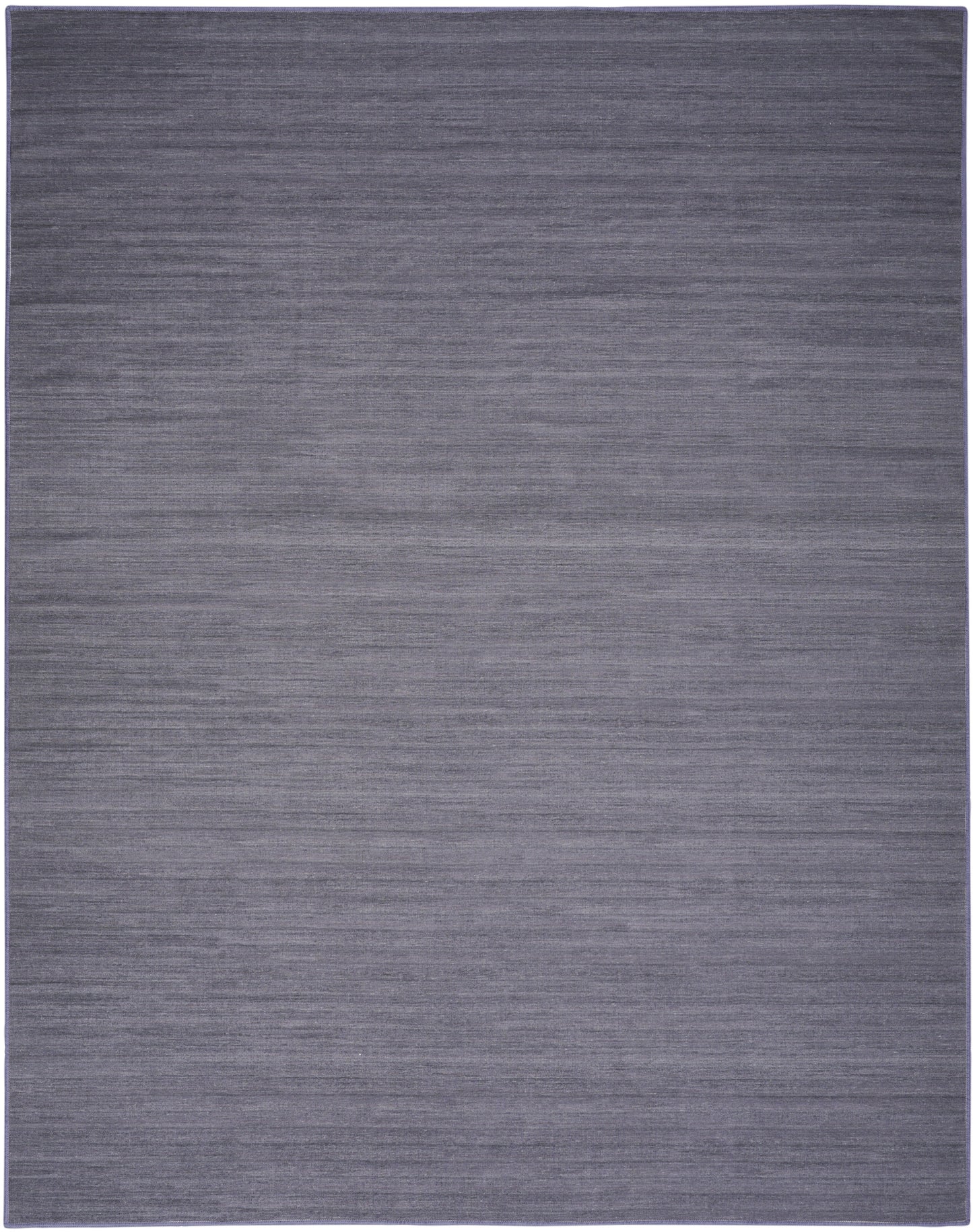 Nourison Home Washable Essentials WAE01 Navy Contemporary Loom-woven Rug