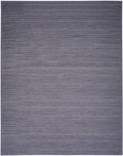 Nourison Home Washable Essentials WAE01 Navy Contemporary Loom-woven Rug