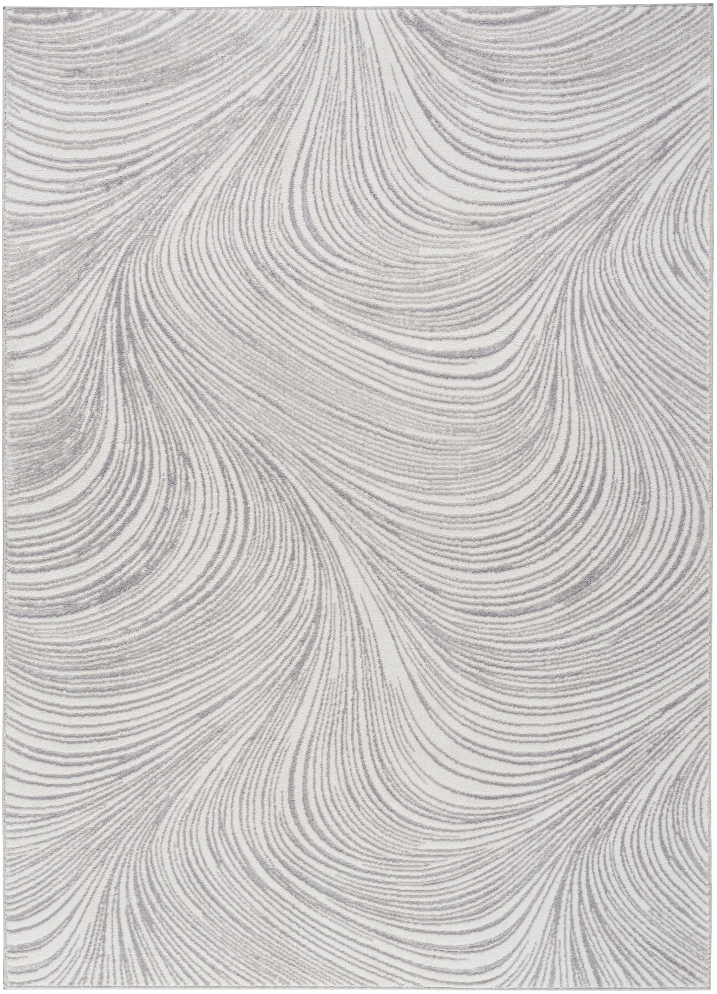 DKNY Central Park West CEP02 Grey Contemporary Power-loomed Rug