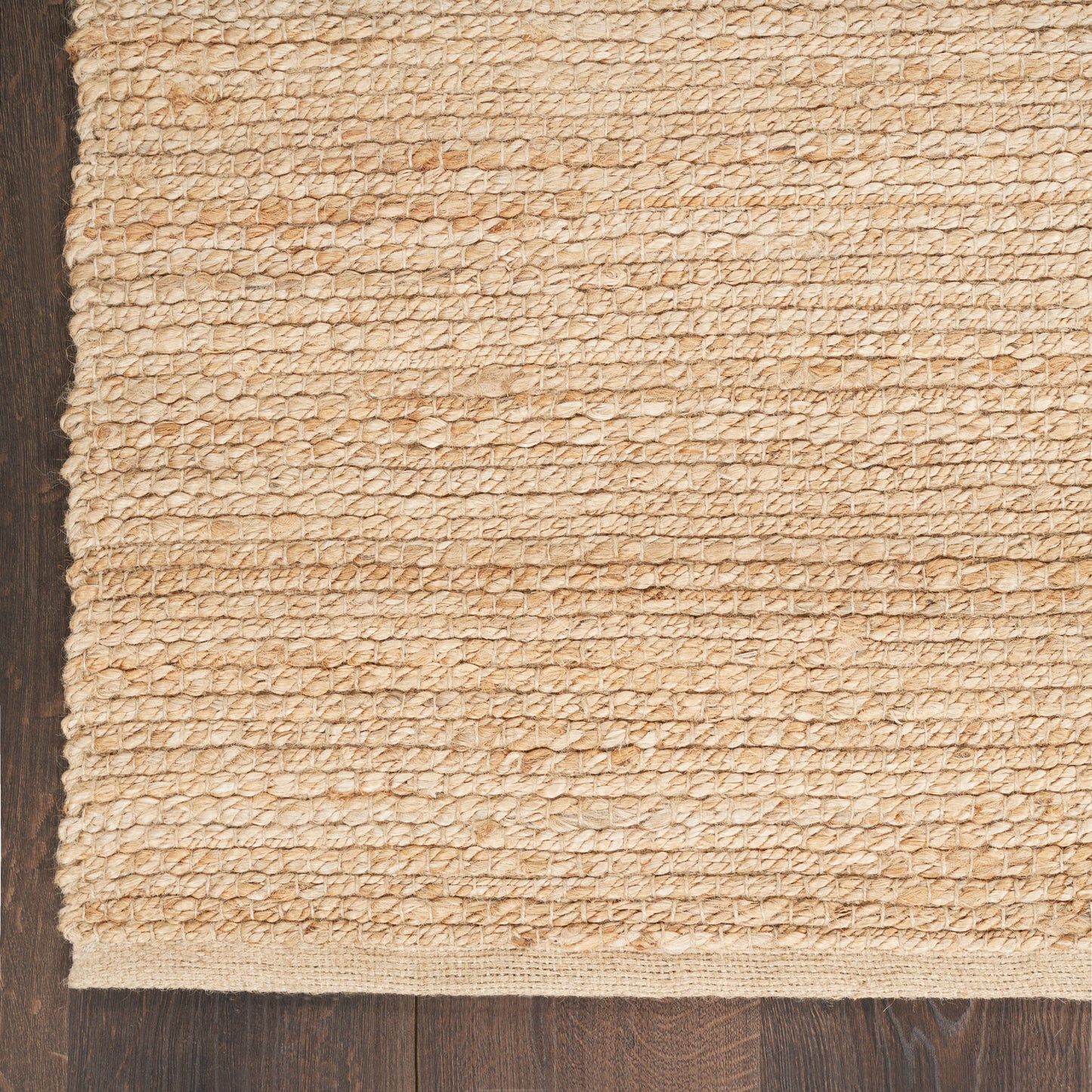 Nourison Home Natural Jute  Bleached  Contemporary
