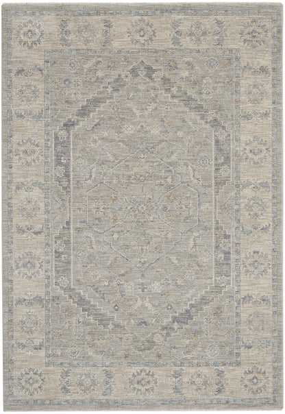 Nourison Home Infinite IFT02 Grey Traditional Power-loomed Rug