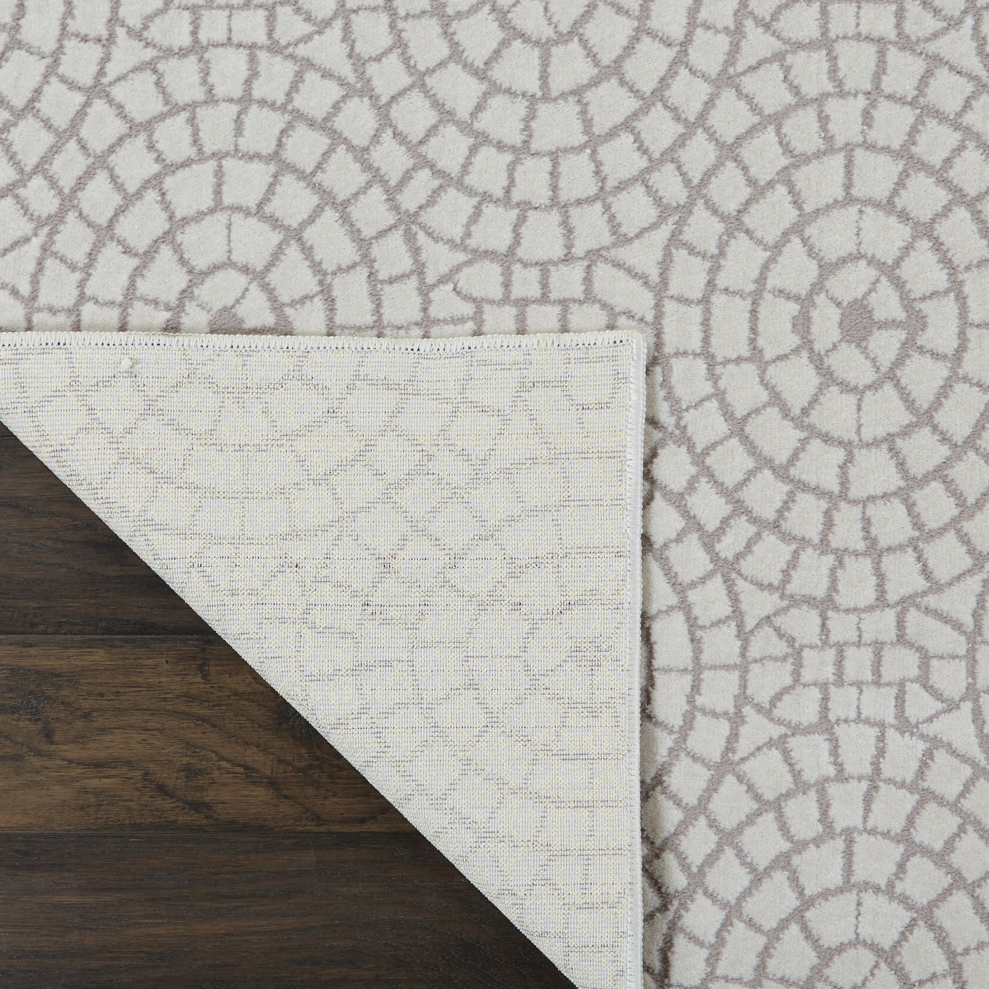 Nourison Home Urban Chic  Cream  Contemporary