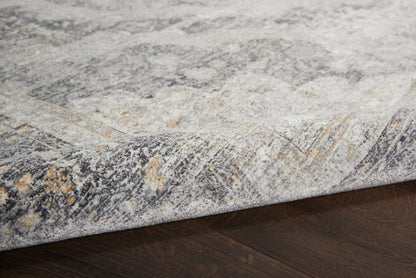 Nourison Home Starry Nights  Charcoal Crème  Traditional