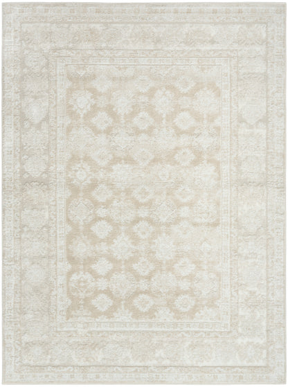 Nourison Home Dekor DEK02 Ivory Beige Traditional Machine Woven Rug